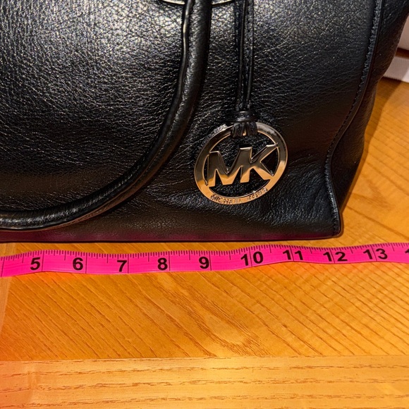 Michael Kors Black Handbag Tote - Picture 10 of 13